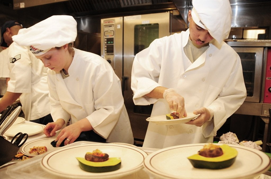 Celebrity Chef Opens Innovative Zero-Waste Restaurant 1 person meal food cooking kitchen professional 880135
