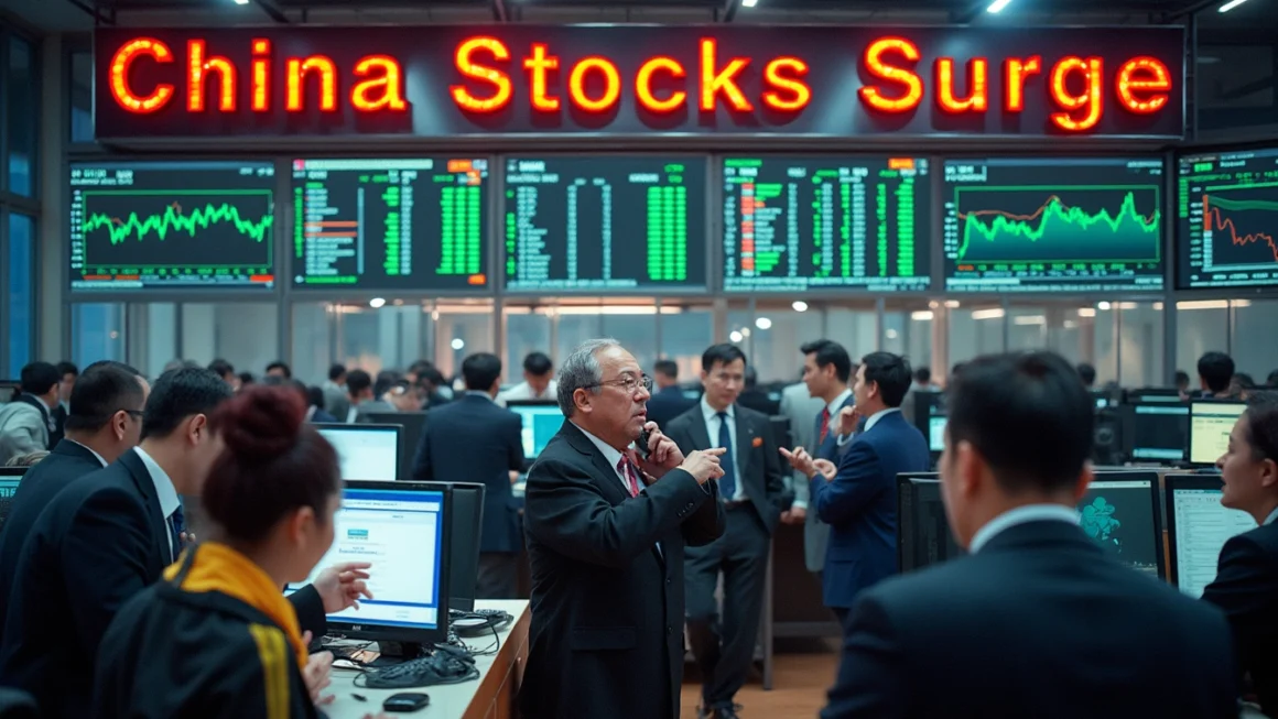 China Stocks Surge to Best Month in Nearly a Decade 1 bb820meyvdrj40cj8gw9j5nyq8