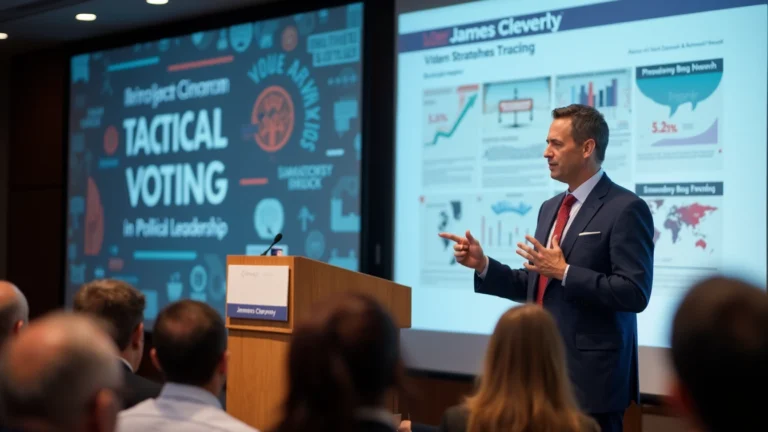 How Tactical Voting Influences Political Leadership and James Cleverly’s Future
