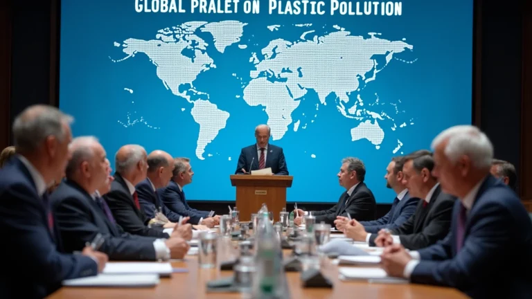 UN Global Treaty Proposal to Combat Plastic Pollution Crisis