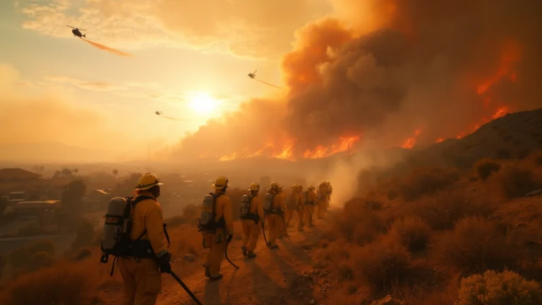 Highland Fire Forces Evacuations in Southern California Wildfire Crisis