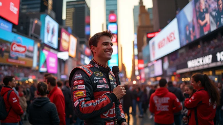 Joey Logano’s 2024 NYC Tour Expands NASCAR’s Urban Reach