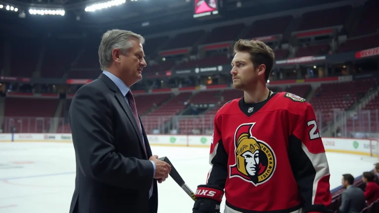 Ottawa Senators Coach Defends Captain Tkachuk Amid Criticism