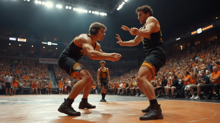 Wyoming Falls to Oklahoma State in Competitive Wrestling Dual