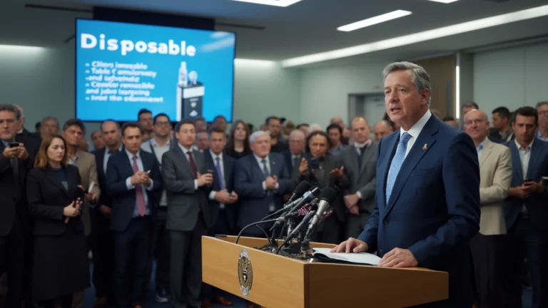 UK Bans Disposable Vapes to Combat Youth Vaping and Waste