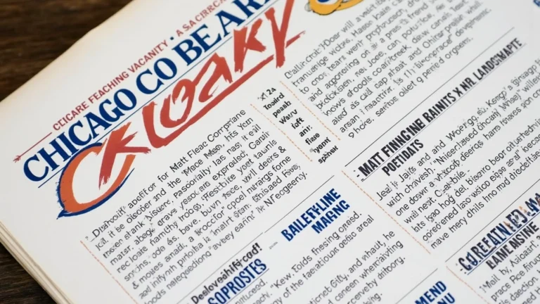 Chicago Bears’ Head Coach Vacancy: An Elite NFL Opportunity