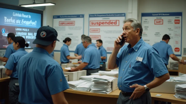 USPS Suspends Canada Mail Due to Labor Dispute Concerns