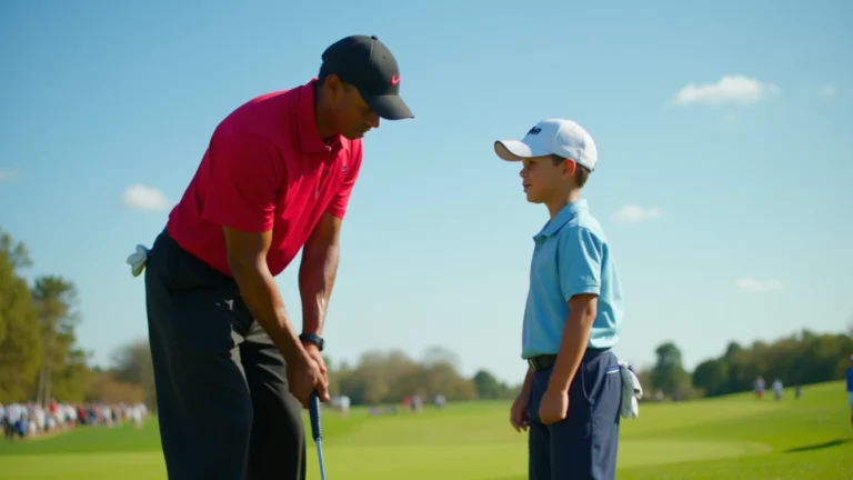 Tiger Woods Faces New Challenge in Friendly Son Rivalry