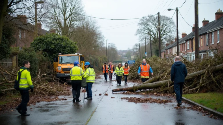 Bridgend’s Massive Recovery Efforts After Storm Darragh’s Impact