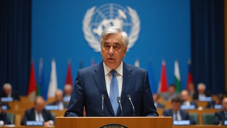 UN Chief Warns of Global Challenges and Calls for Unity